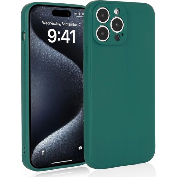 NEW Shockproof Phone Case iPhone 13 Pro Max‎ Deep Green (3943) - Picture 1 of 4
